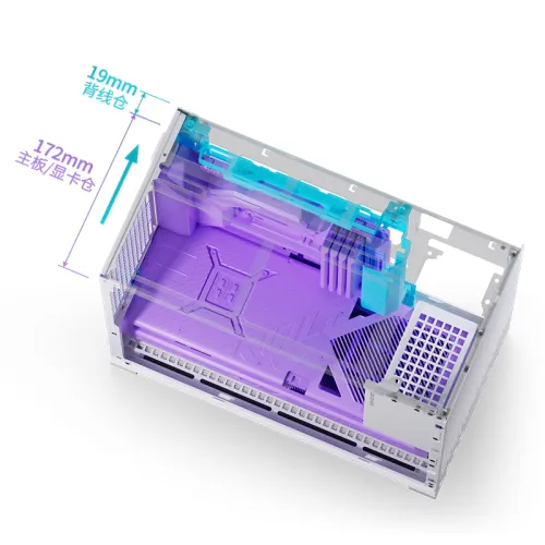 Case JONSBO D32 PRO Black | M-ATX | Mini Tower | VGA 365mm